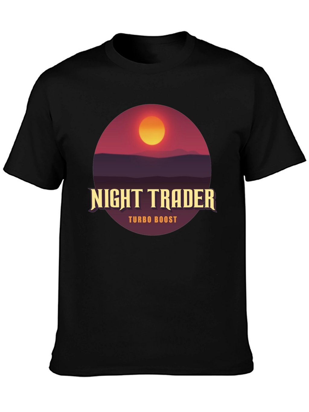 Night Trader Turbo Boost Graphic T-Shirt