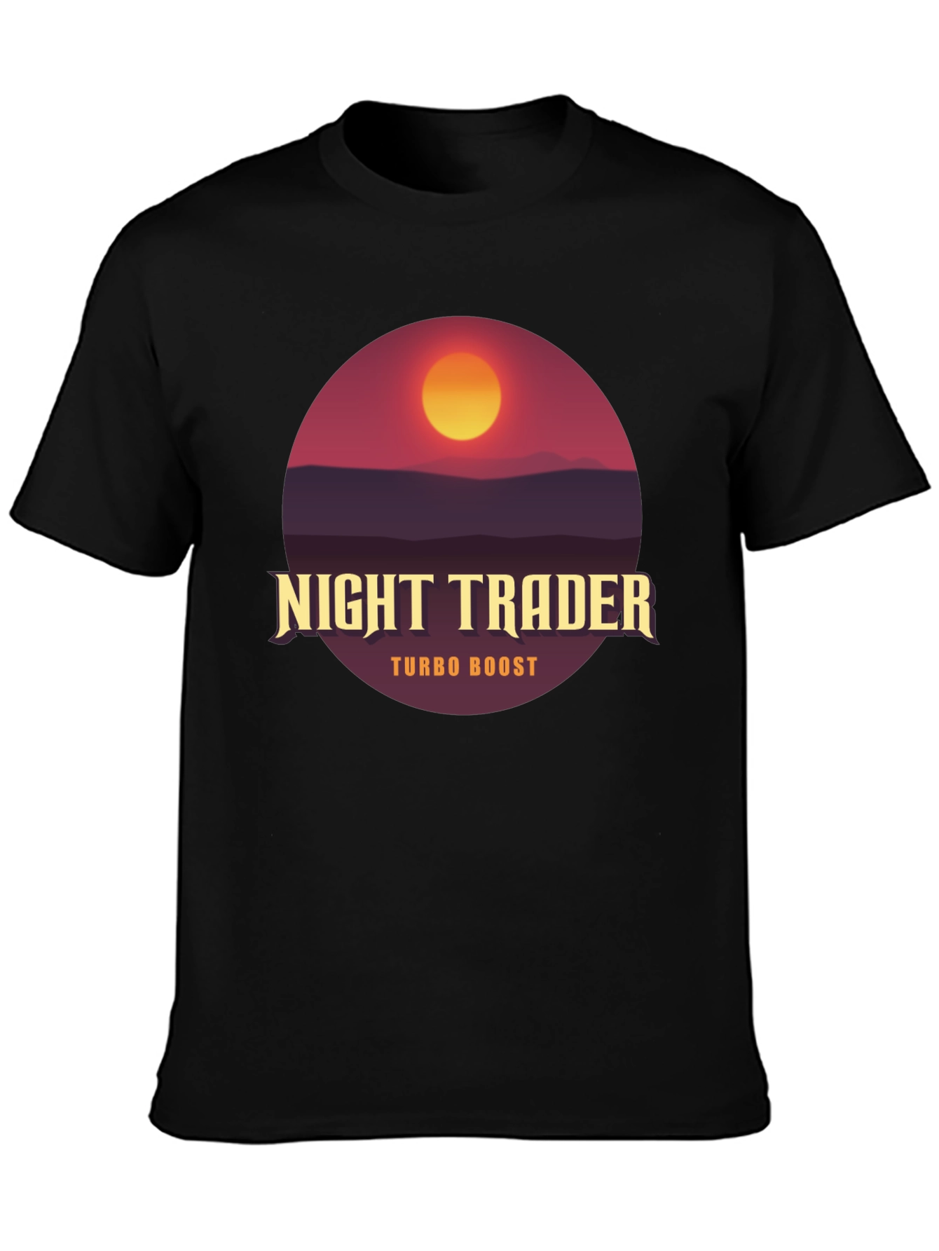 Night Trader Turbo Boost Graphic T-Shirt
