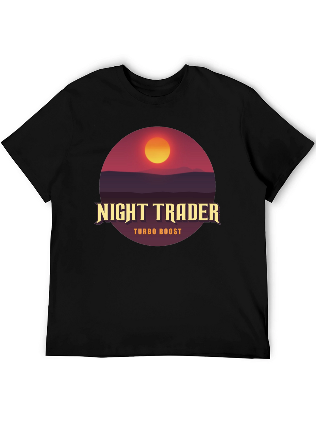 Night Trader Turbo Boost Graphic T-Shirt