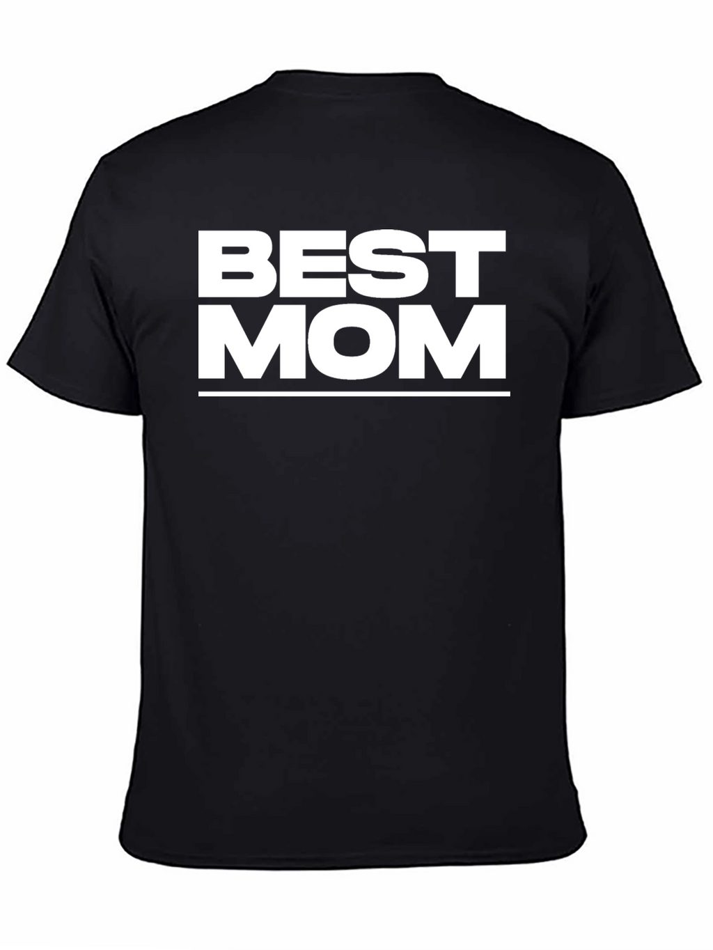 Best Mom Black Graphic T-Shirt