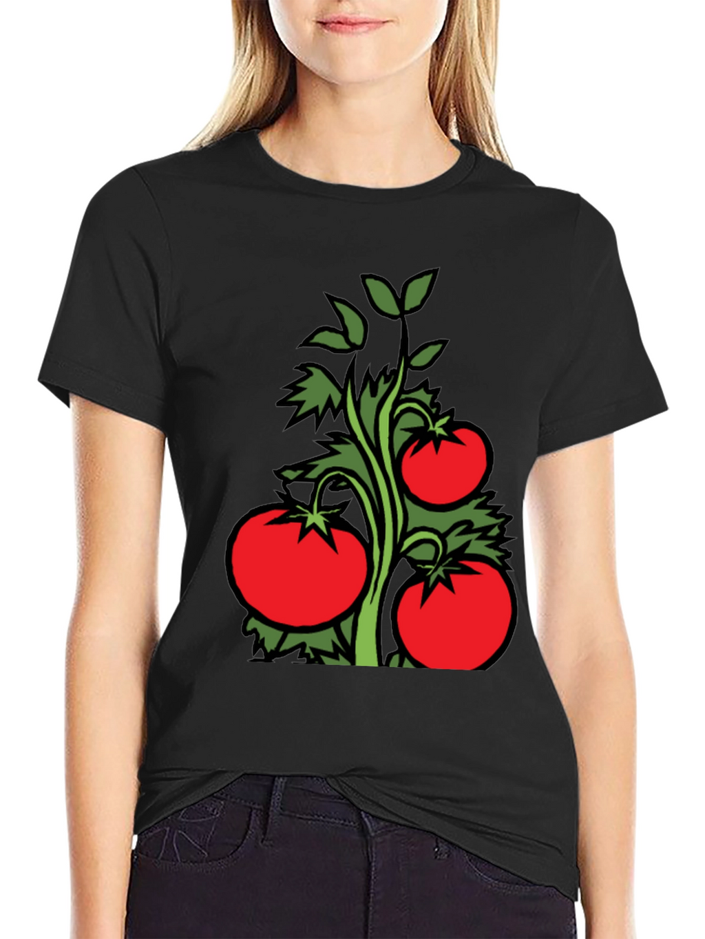 Tomato Plant Graphic T-Shirt