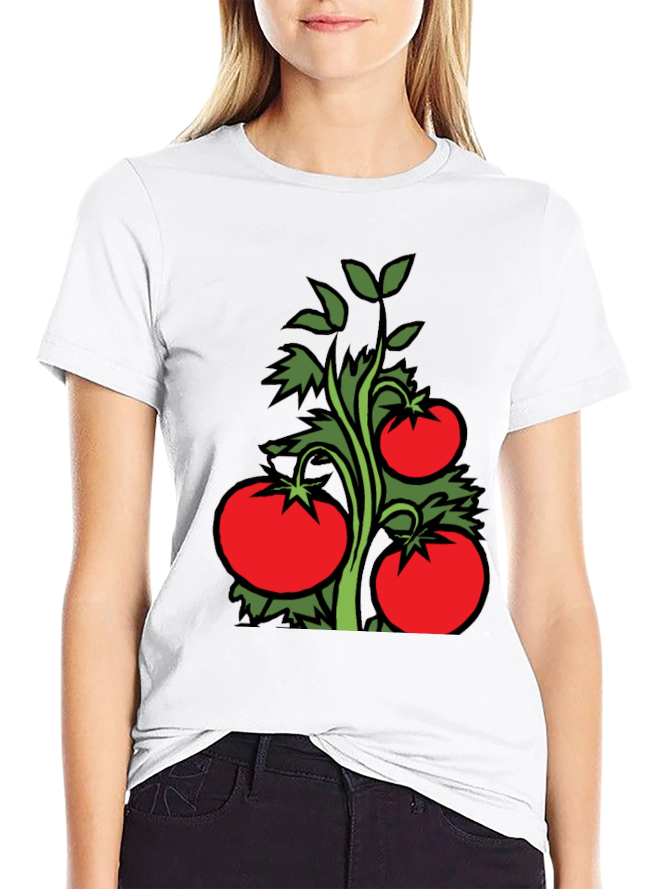 Tomato Plant Graphic T-Shirt