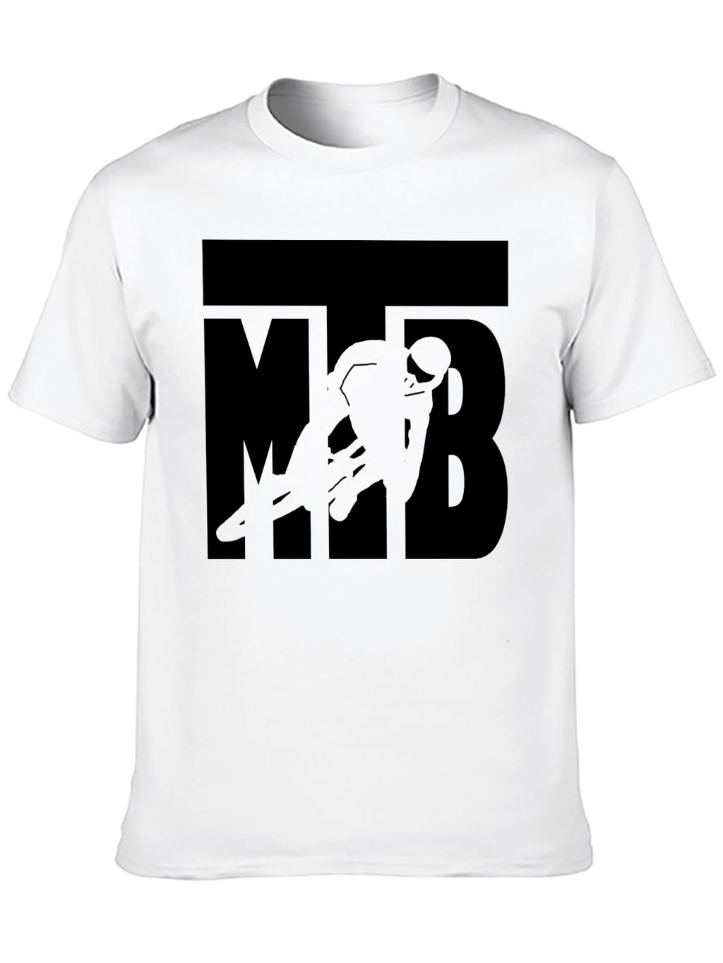 MTB Silhouette Graphic T-Shirt - Black