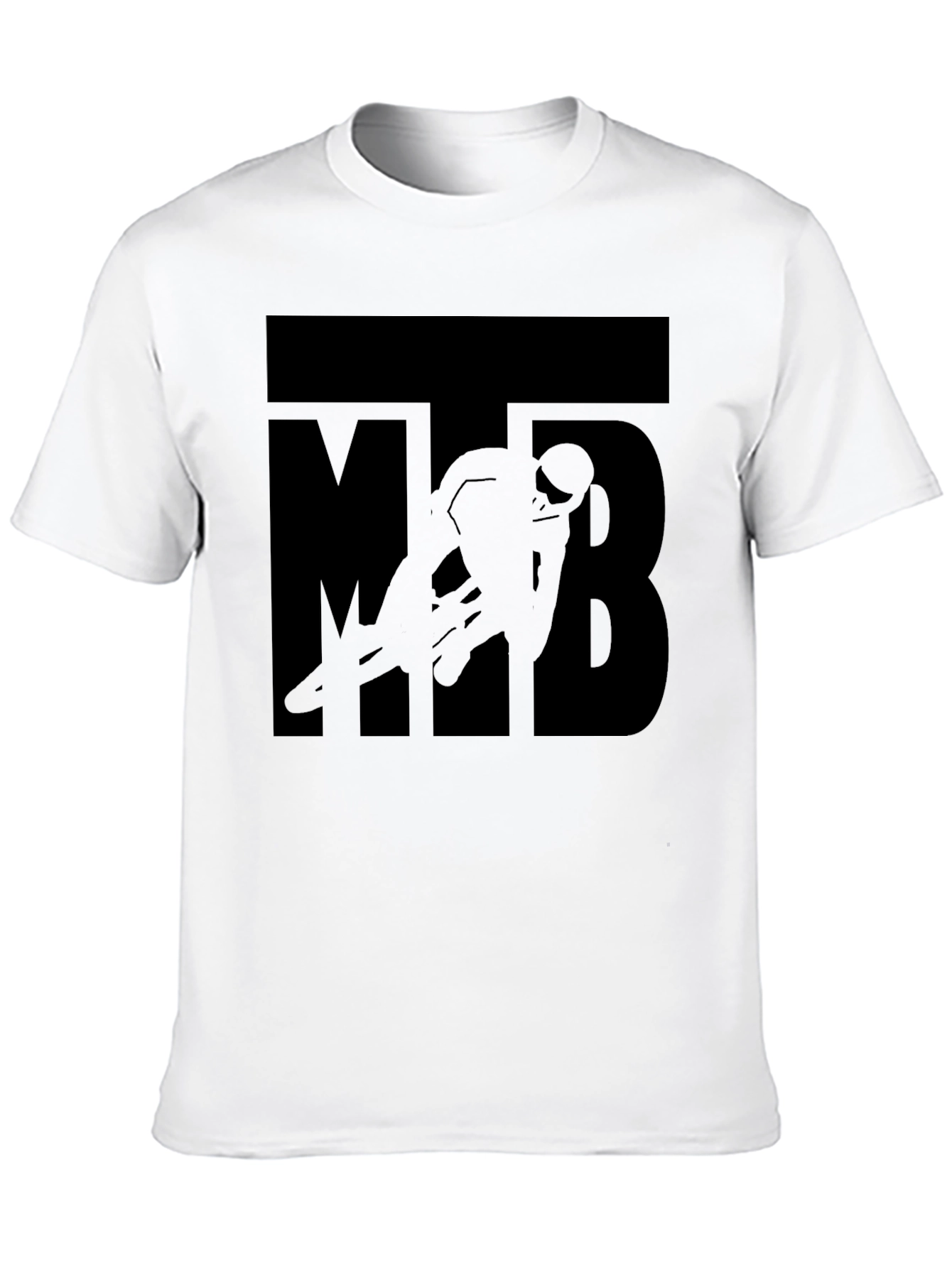 MTB Silhouette Graphic T-Shirt - Black