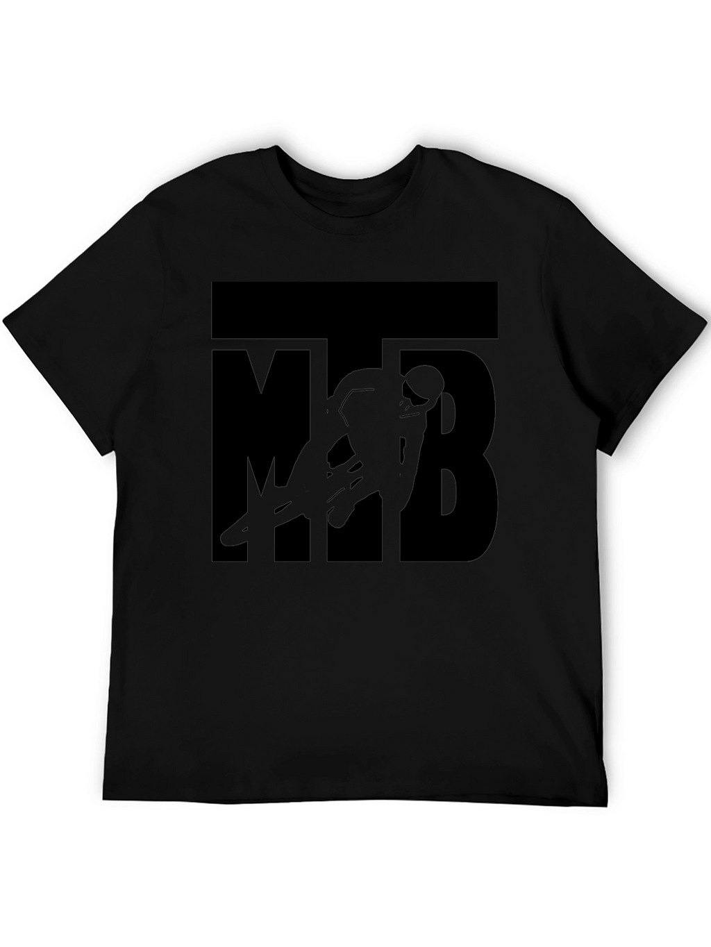 MTB Silhouette Graphic T-Shirt - Black