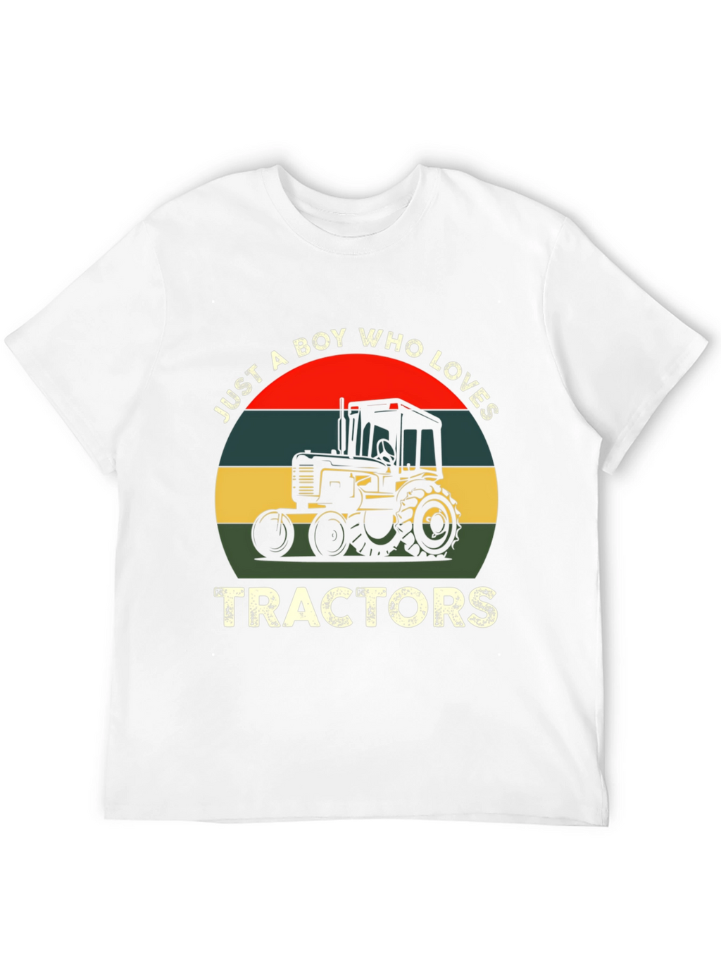 Just A Boy Who Loves Tractors T-Shirt