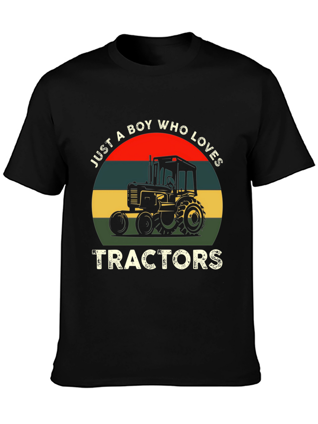 Just A Boy Who Loves Tractors T-Shirt