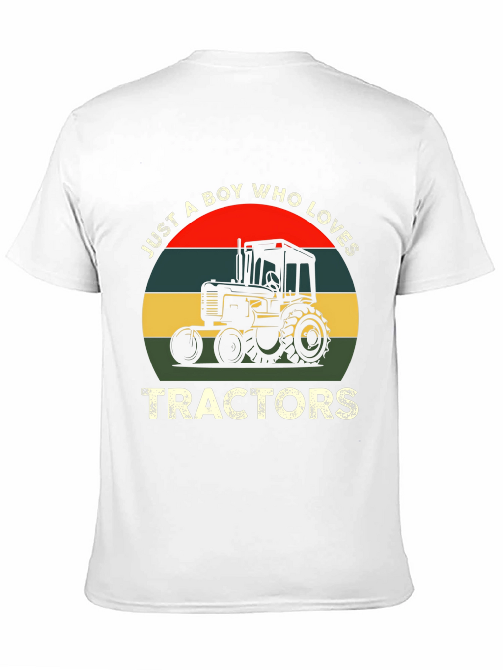 Just A Boy Who Loves Tractors T-Shirt