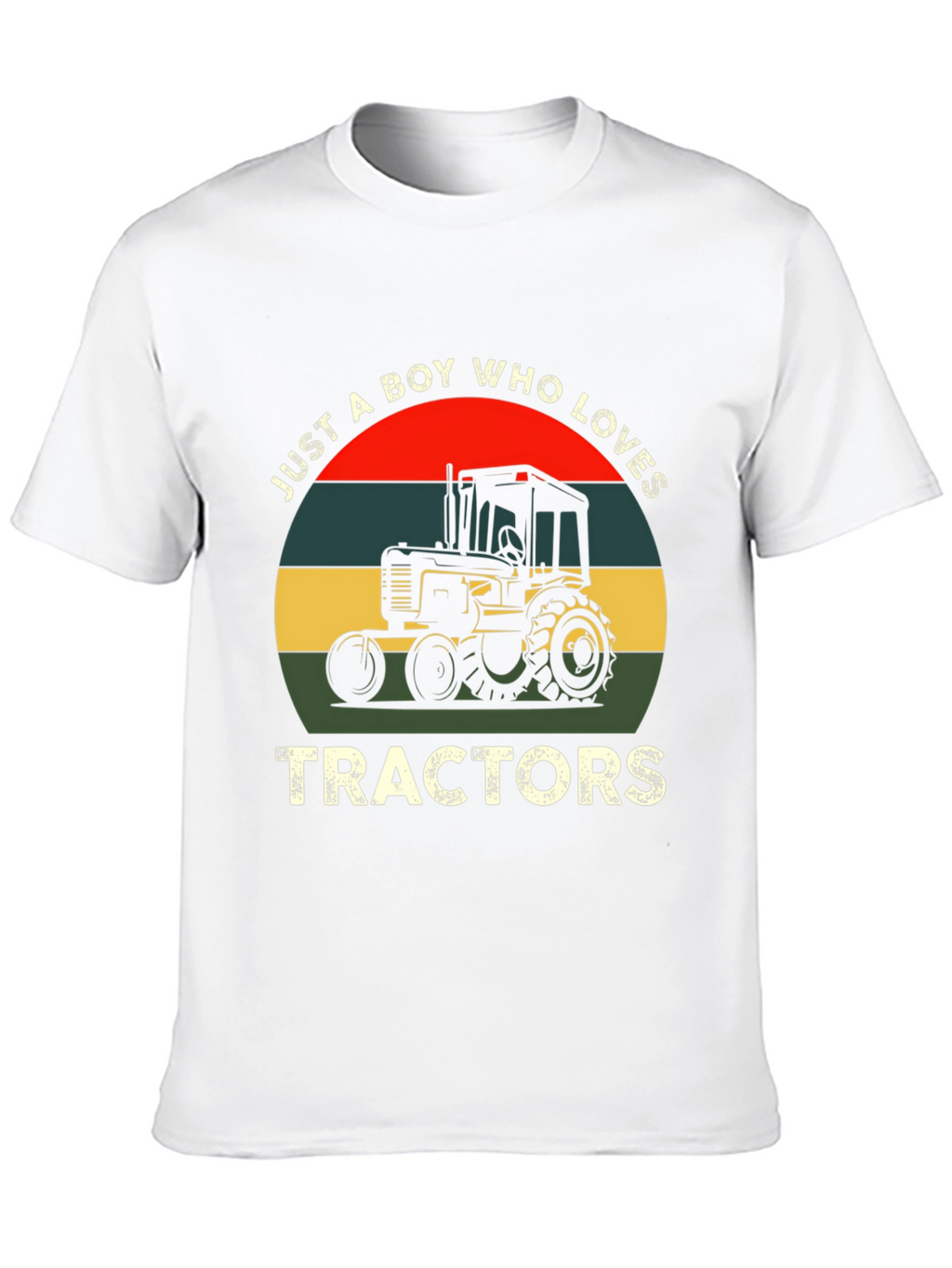 Just A Boy Who Loves Tractors T-Shirt