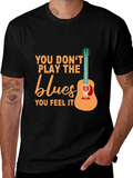 Blues Music T-Shirt - Feel the Blues!