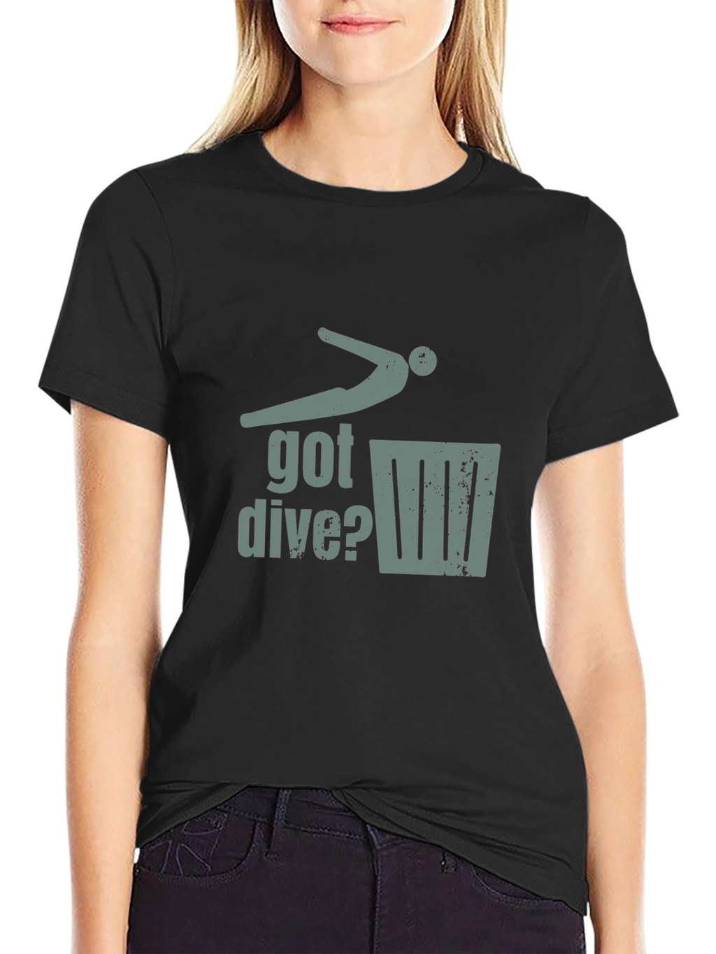 Got Dive? Funny Diving T-Shirt - Black
