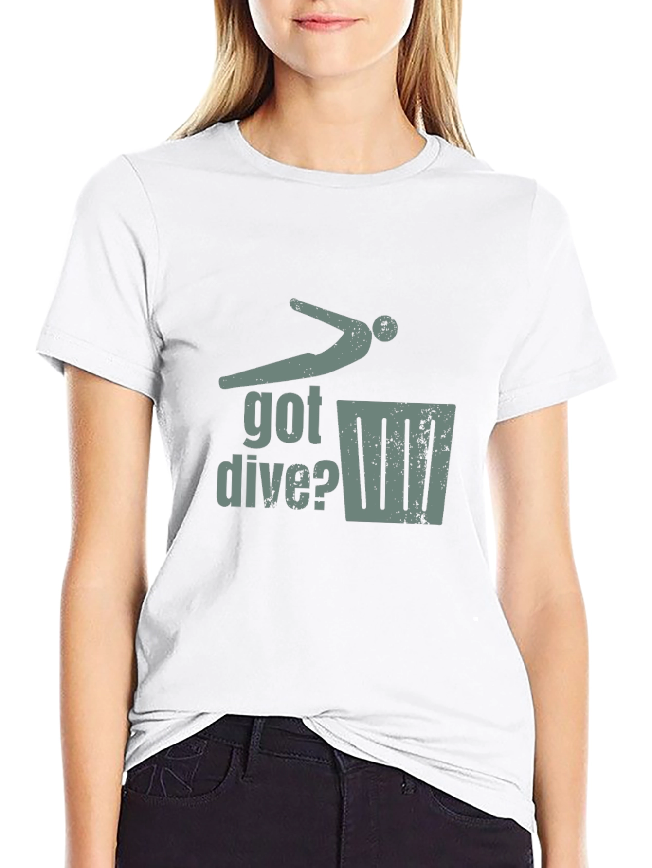 Got Dive? Funny Diving T-Shirt - Black