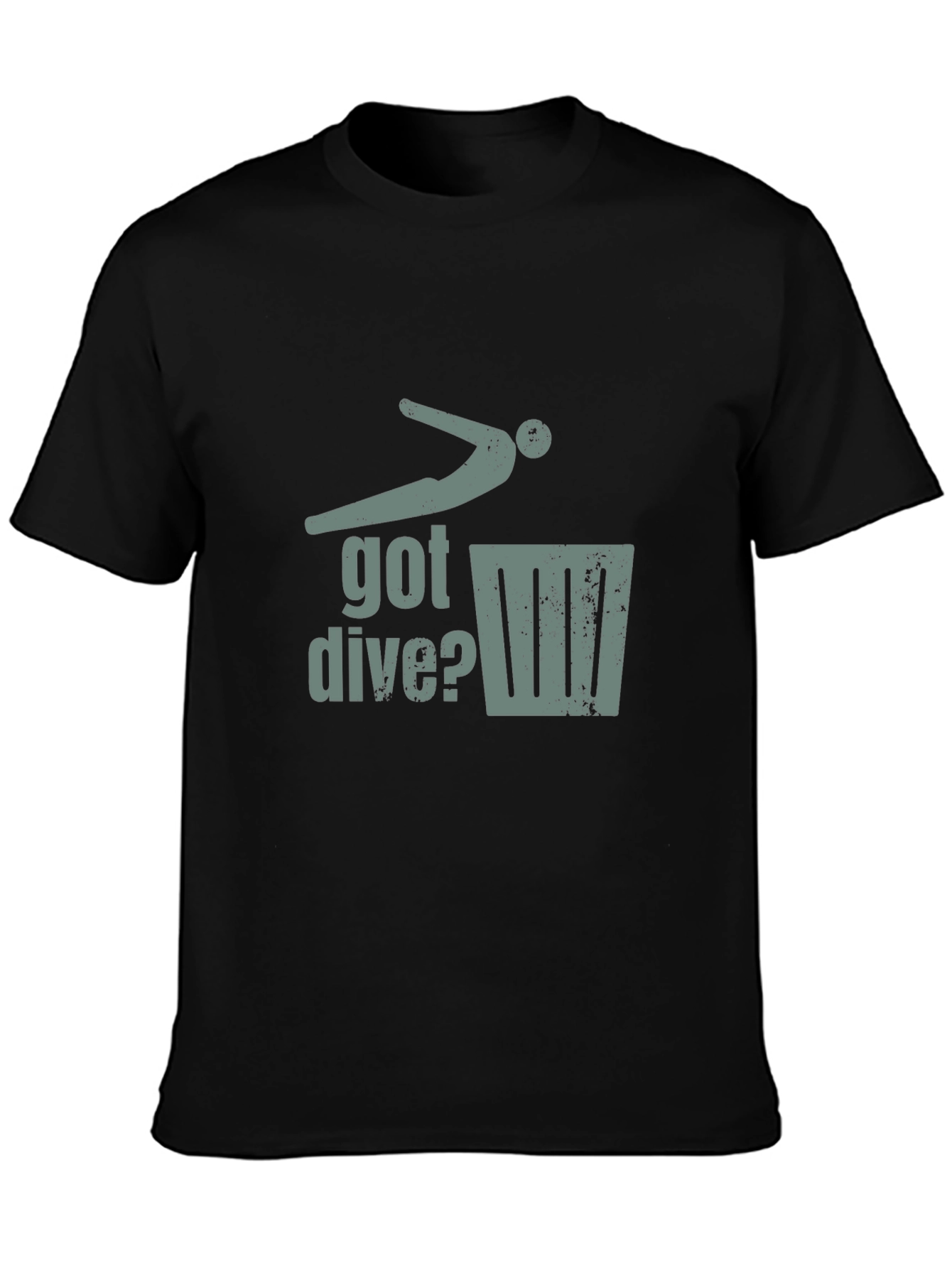 Got Dive? Funny Diving T-Shirt - Black