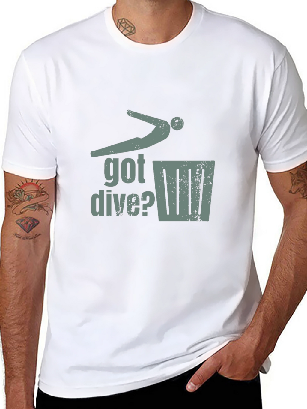 Got Dive? Funny Diving T-Shirt - Black