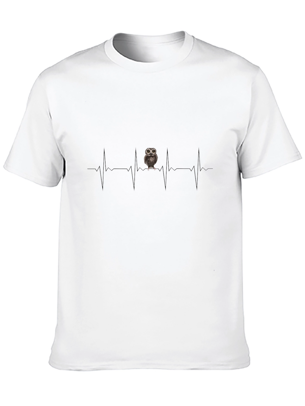 Owl Heartbeat T-Shirt - Unisex