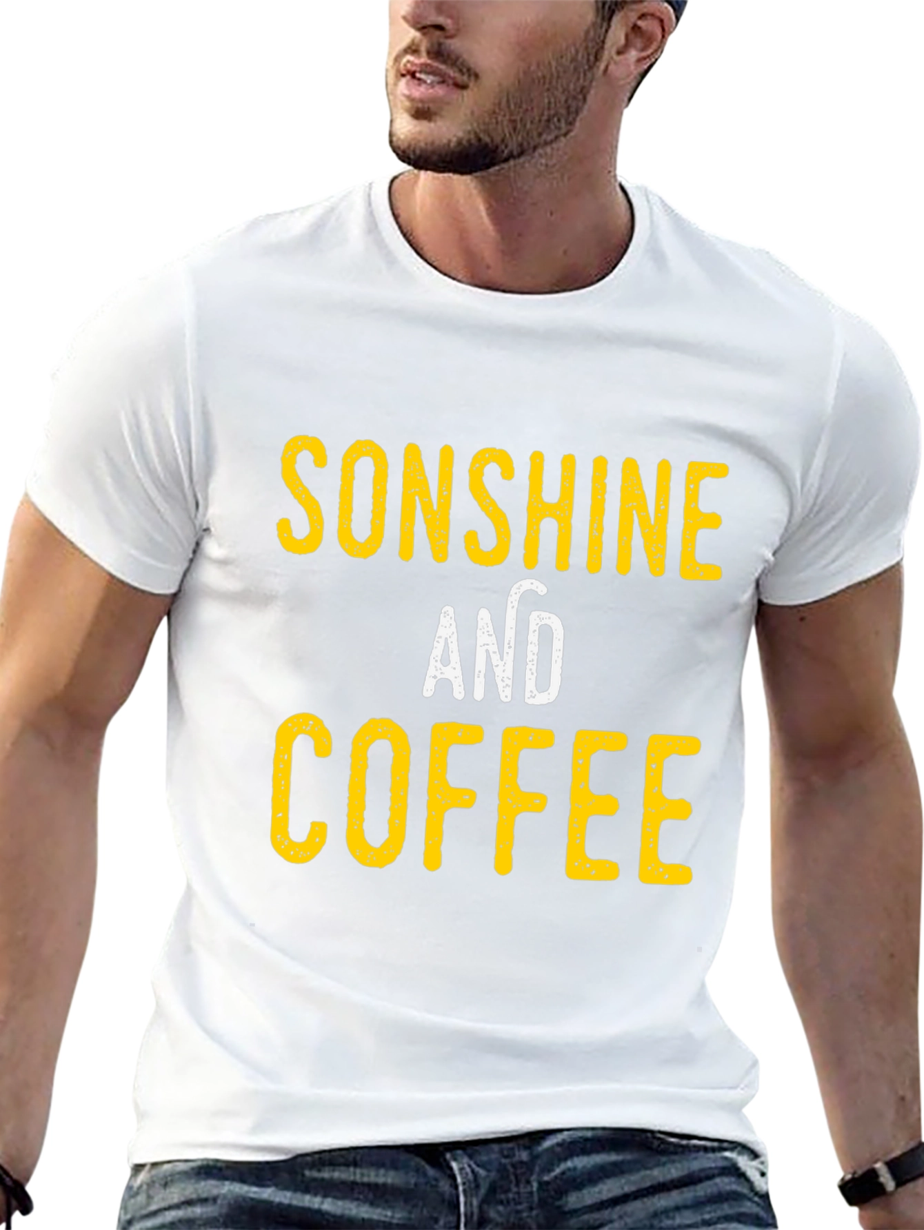 Sunshine and Coffee Graphic Tee