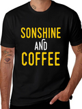 Sunshine and Coffee Graphic Tee