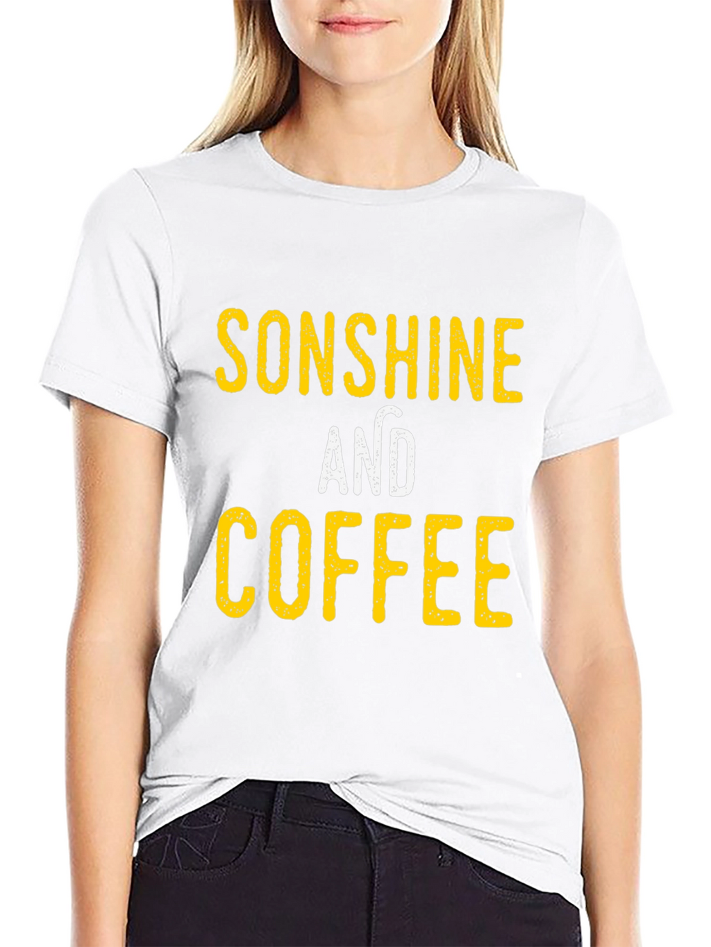 Sunshine and Coffee Graphic Tee