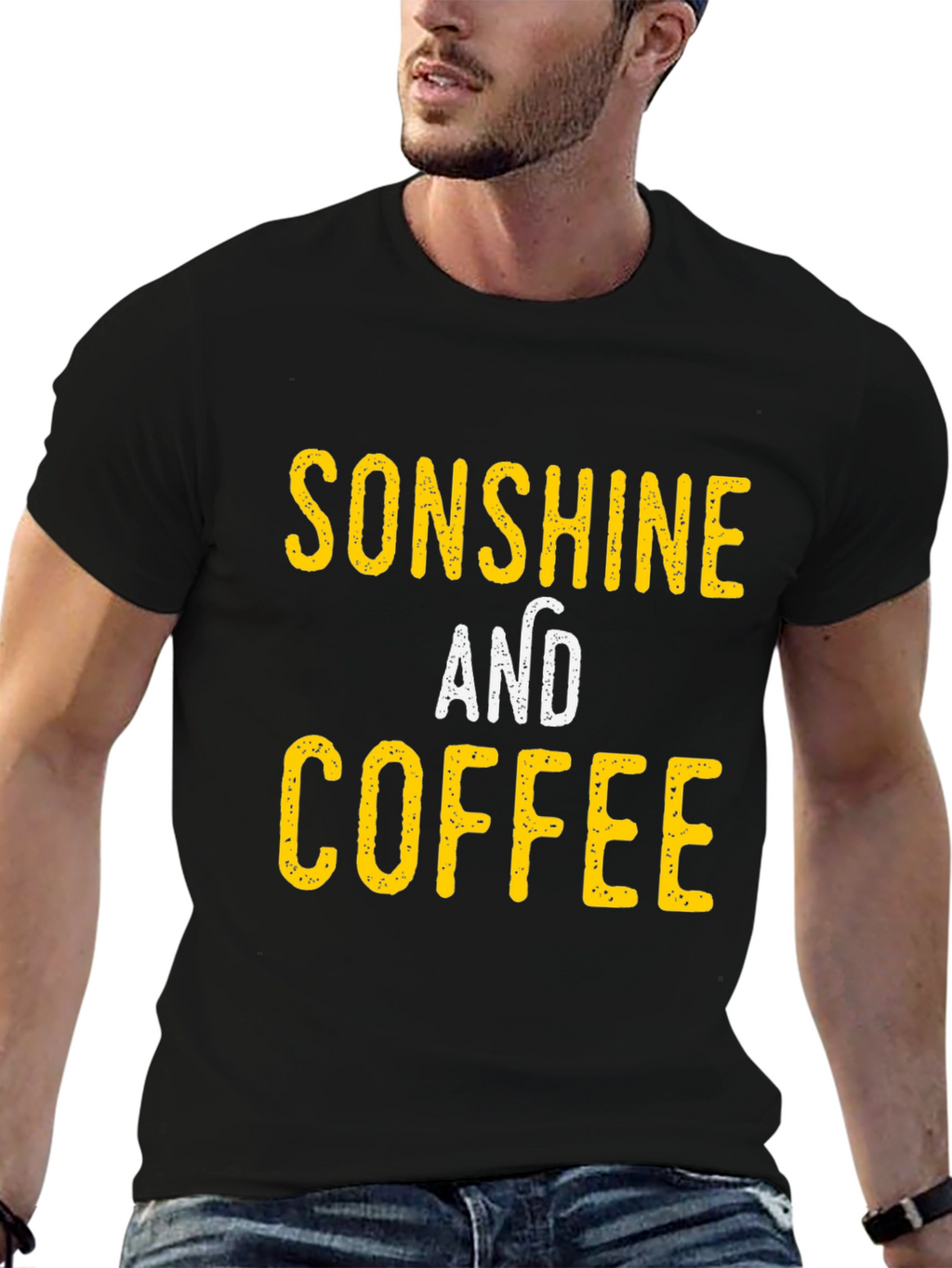 Sunshine and Coffee Graphic Tee