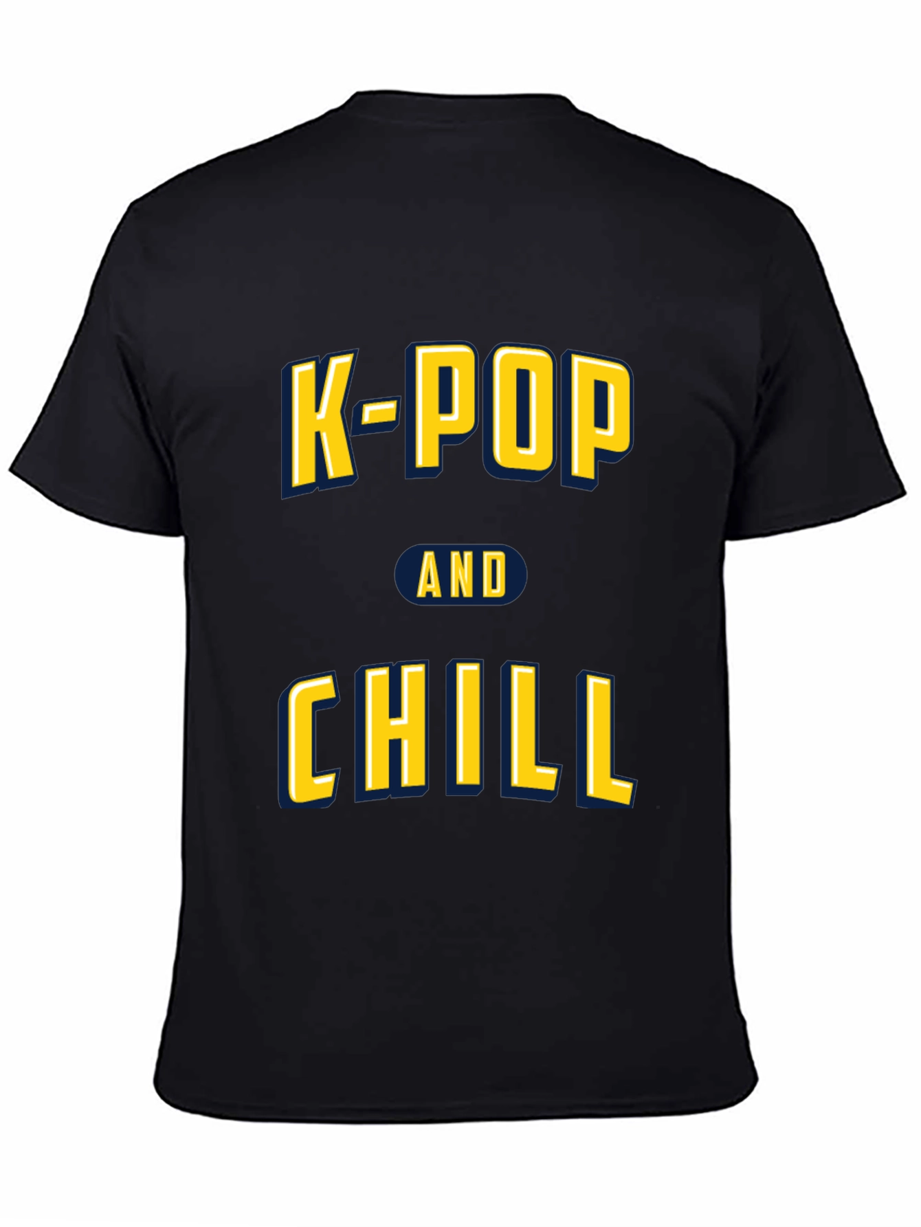 K-Pop and Chill Graphic Tee - Trendy Music Lover Shirt