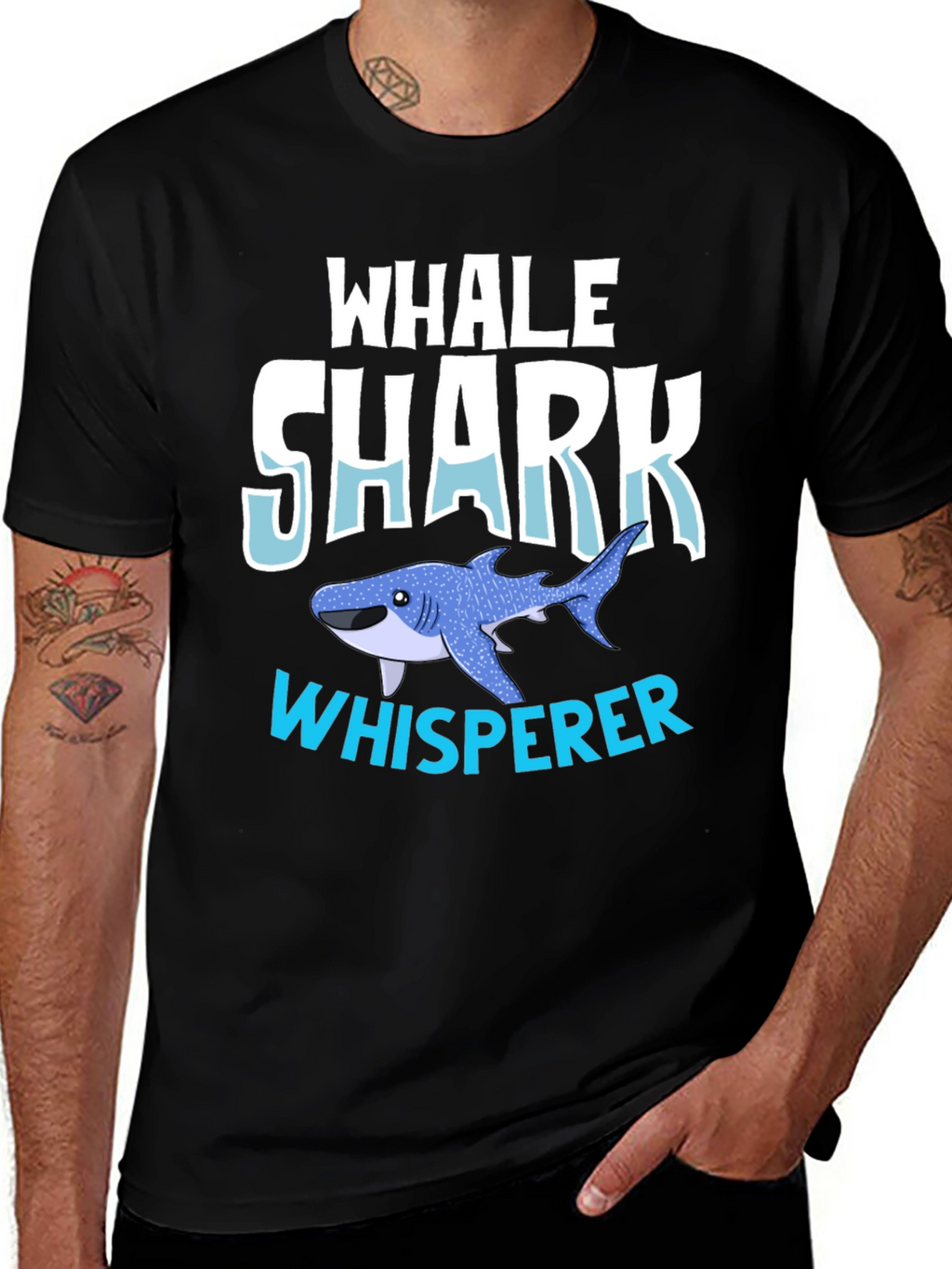 Whale Shark Whisperer Graphic T-Shirt