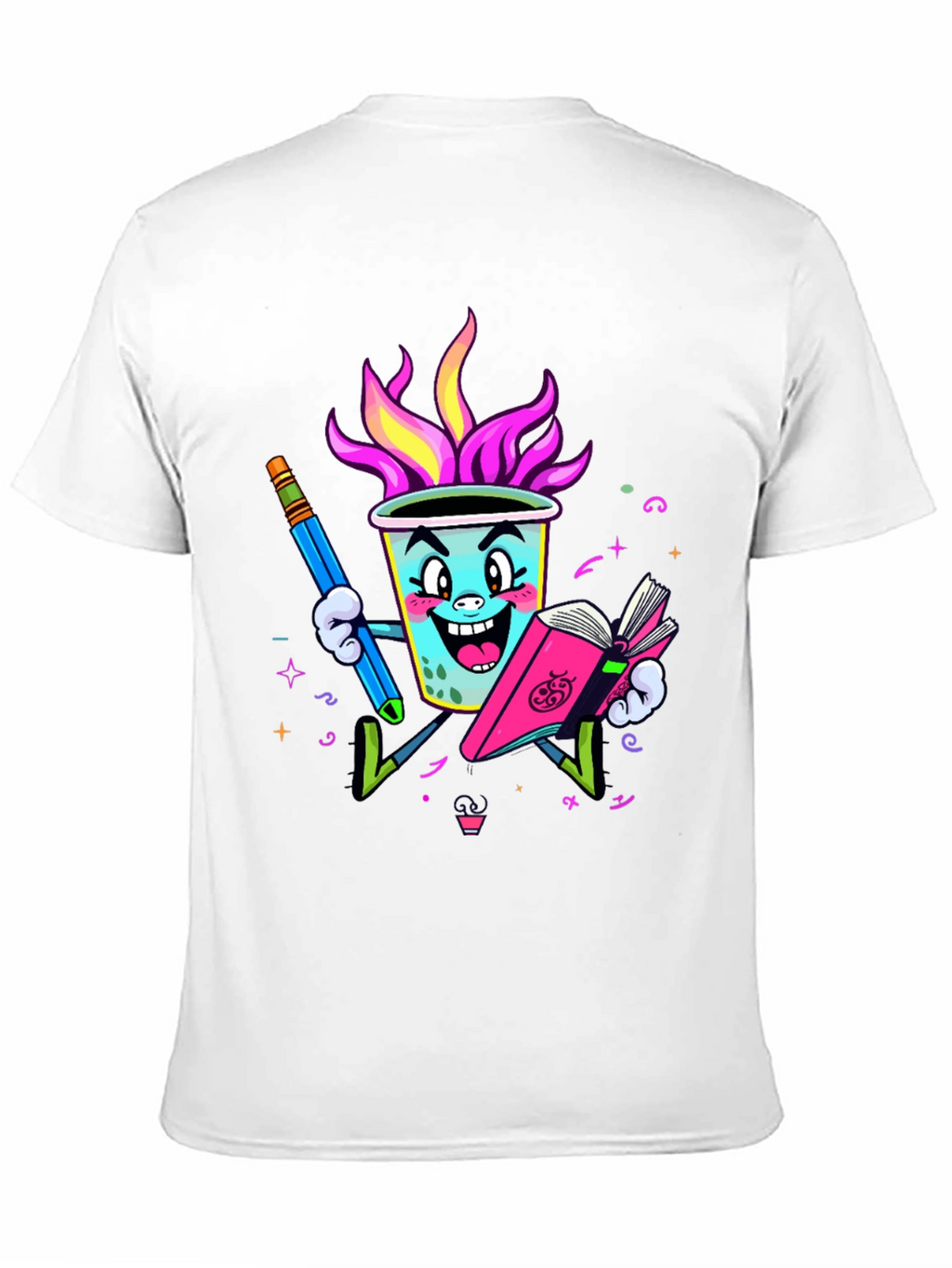 Fun Cartoon Drink T-Shirt