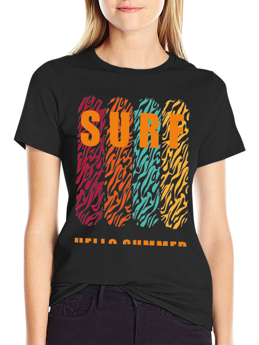Surf Hello Summer Graphic Tee