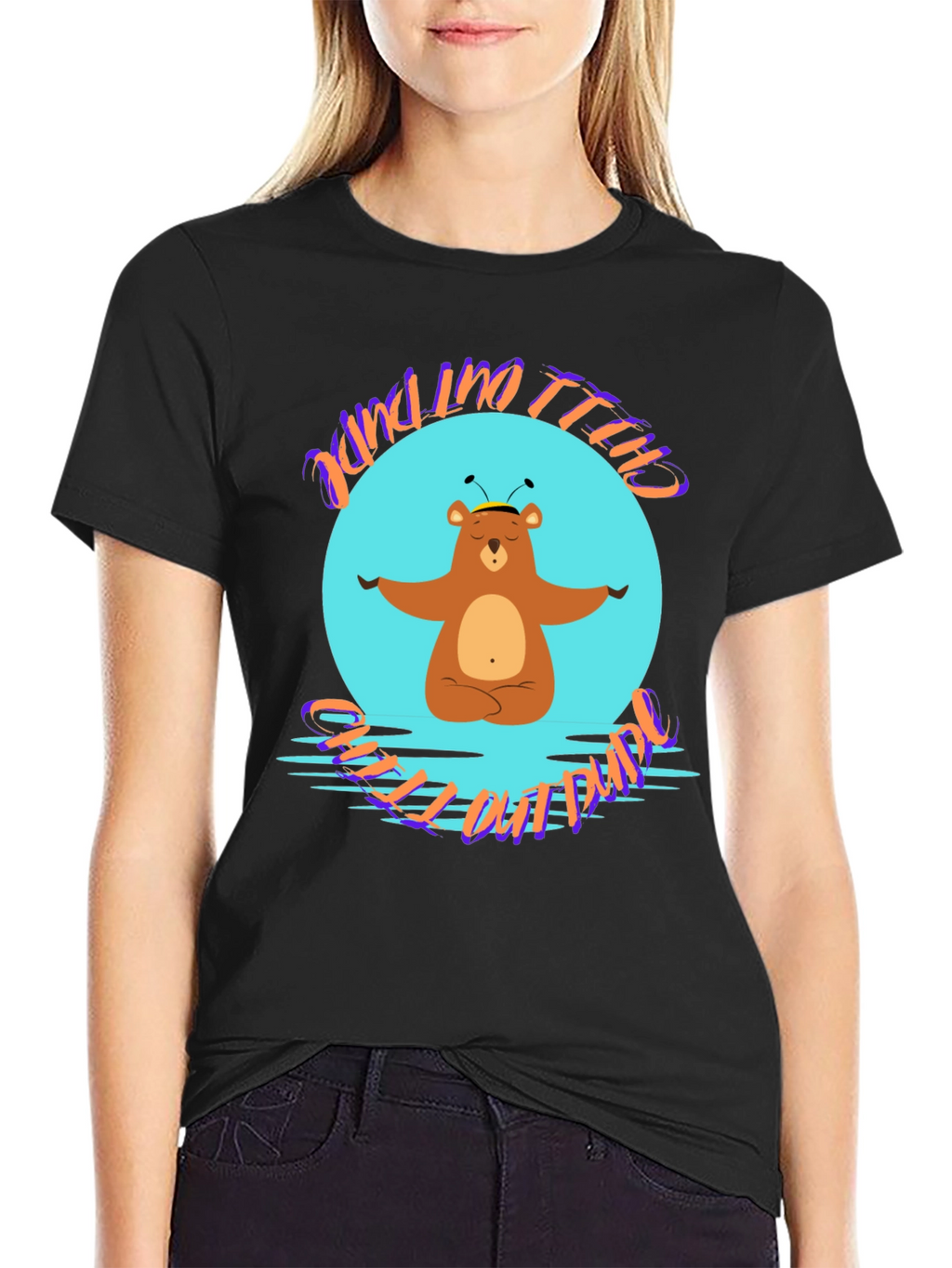 Chill Out Dude Bear T-Shirt