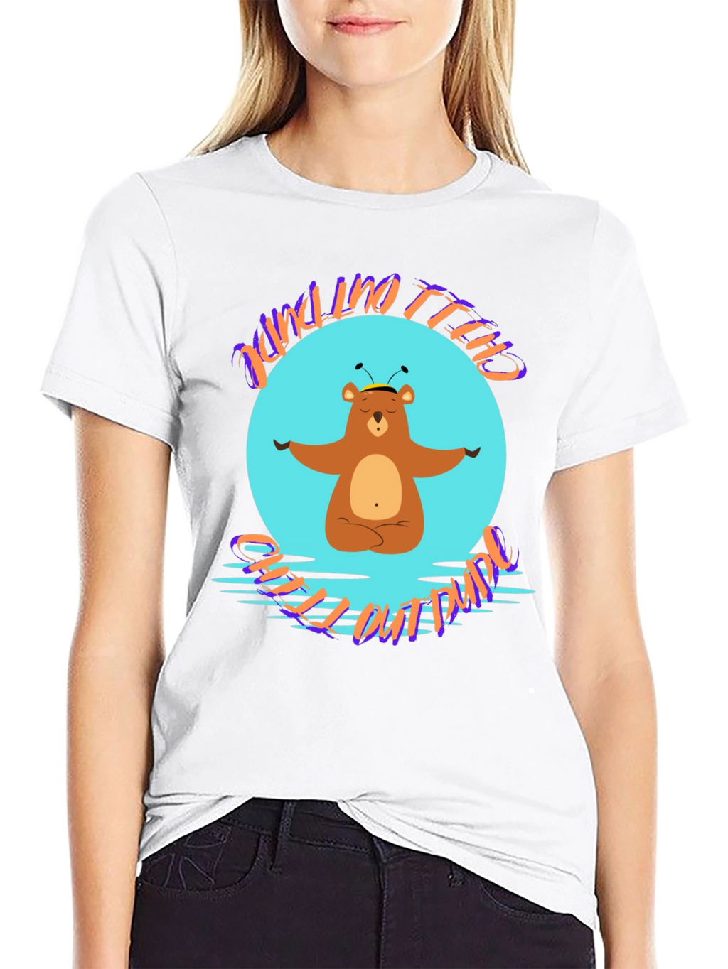 Chill Out Dude Bear T-Shirt