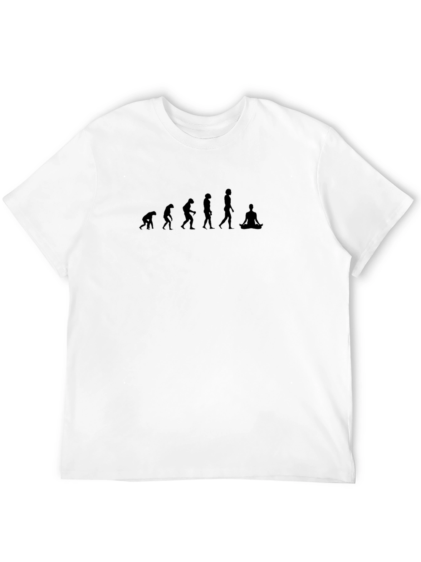 Evolution to Yoga T-Shirt - Black