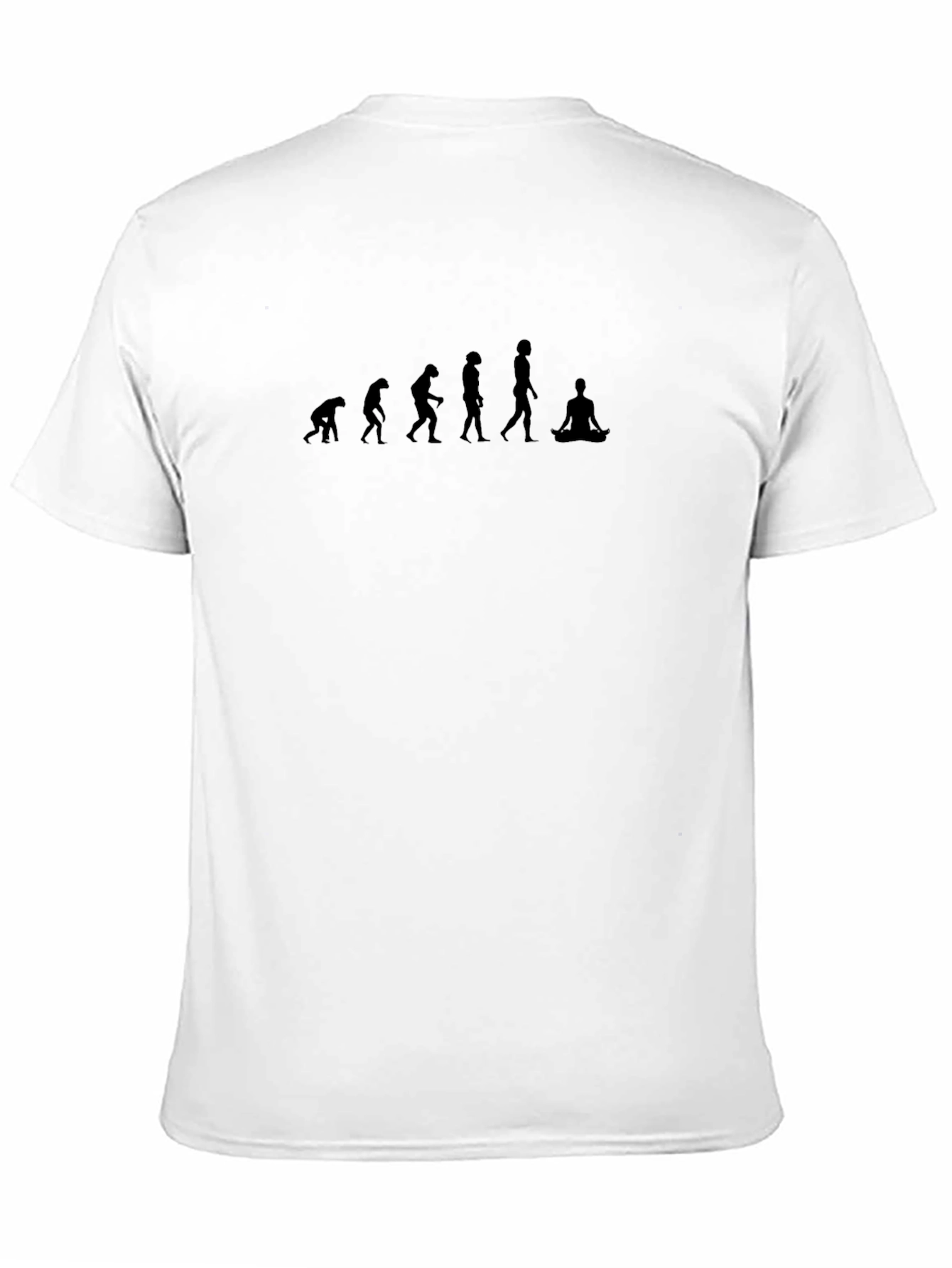 Evolution to Yoga T-Shirt - Black