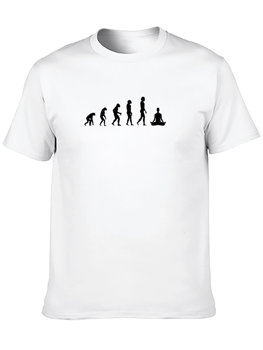 Evolution to Yoga T-Shirt - Black