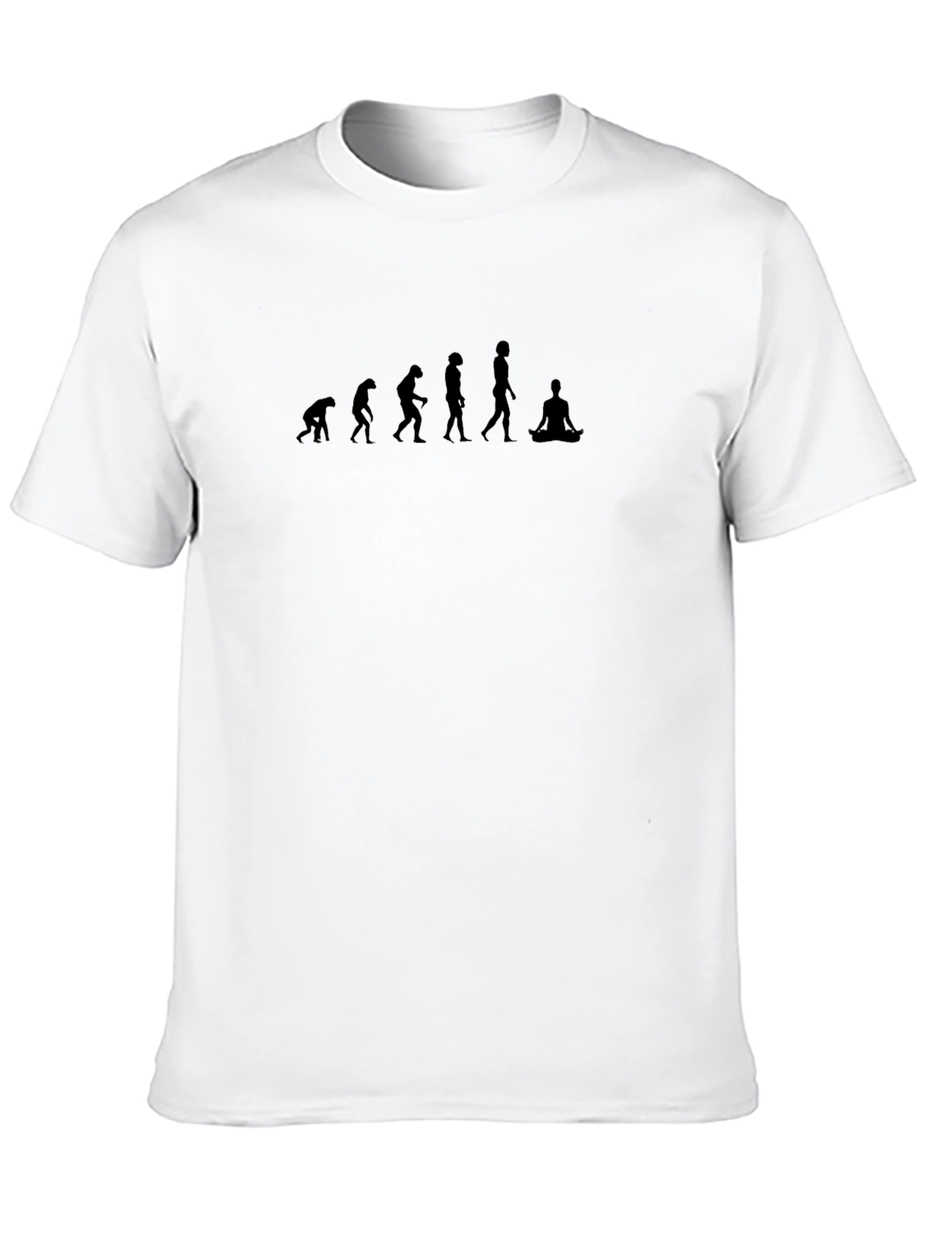 Evolution to Yoga T-Shirt - Black