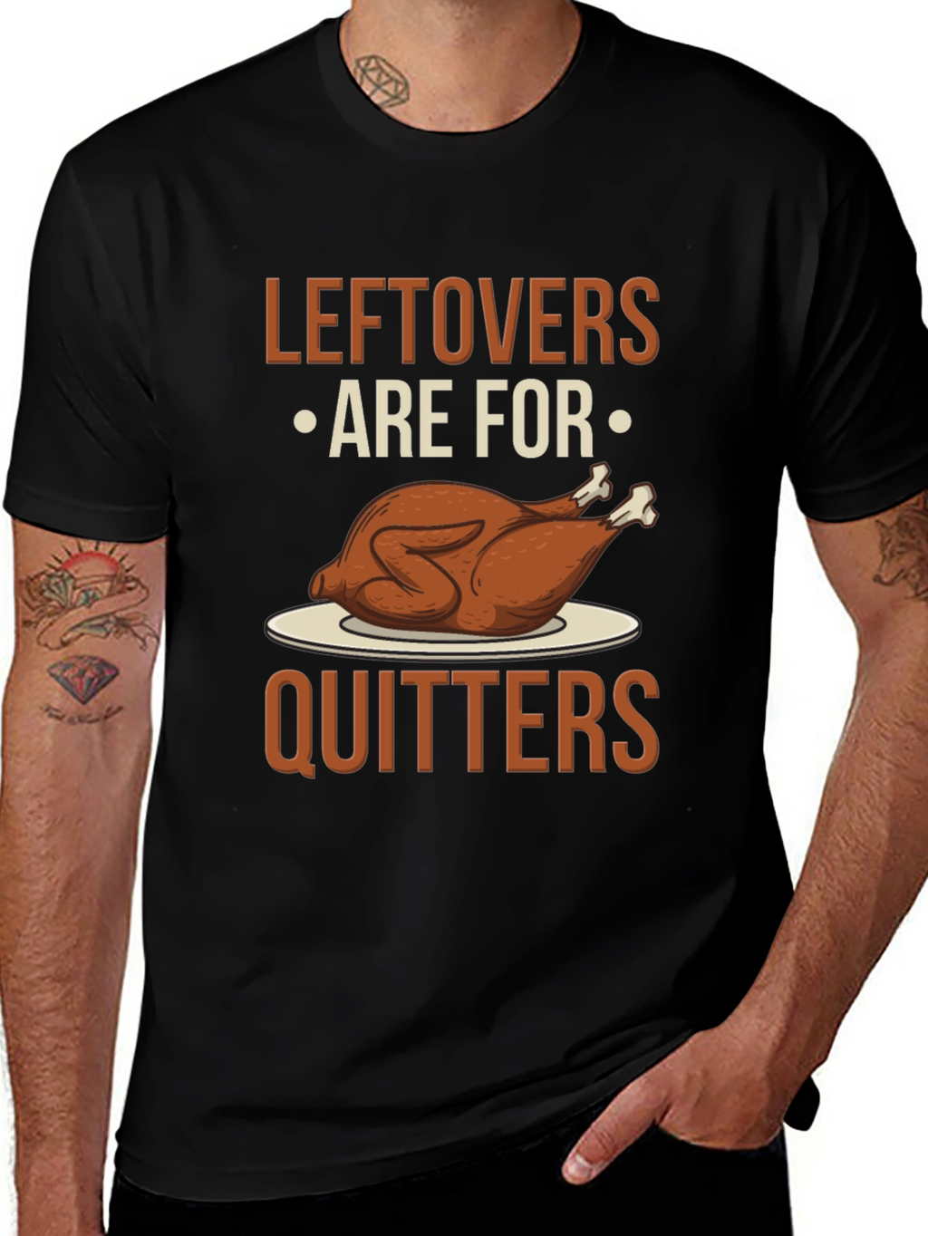 Leftovers Are For Quitters Graphic Tee