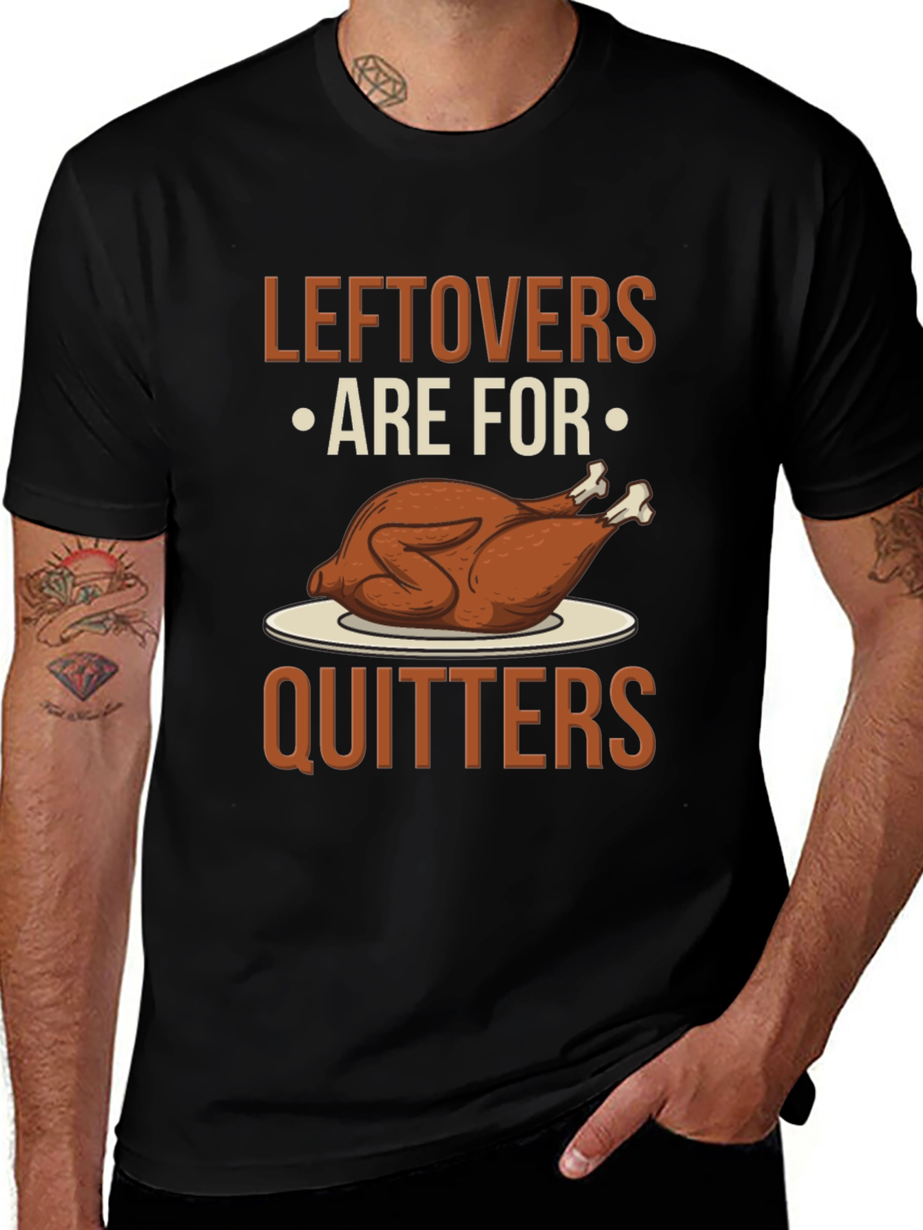 Leftovers Are For Quitters Graphic Tee