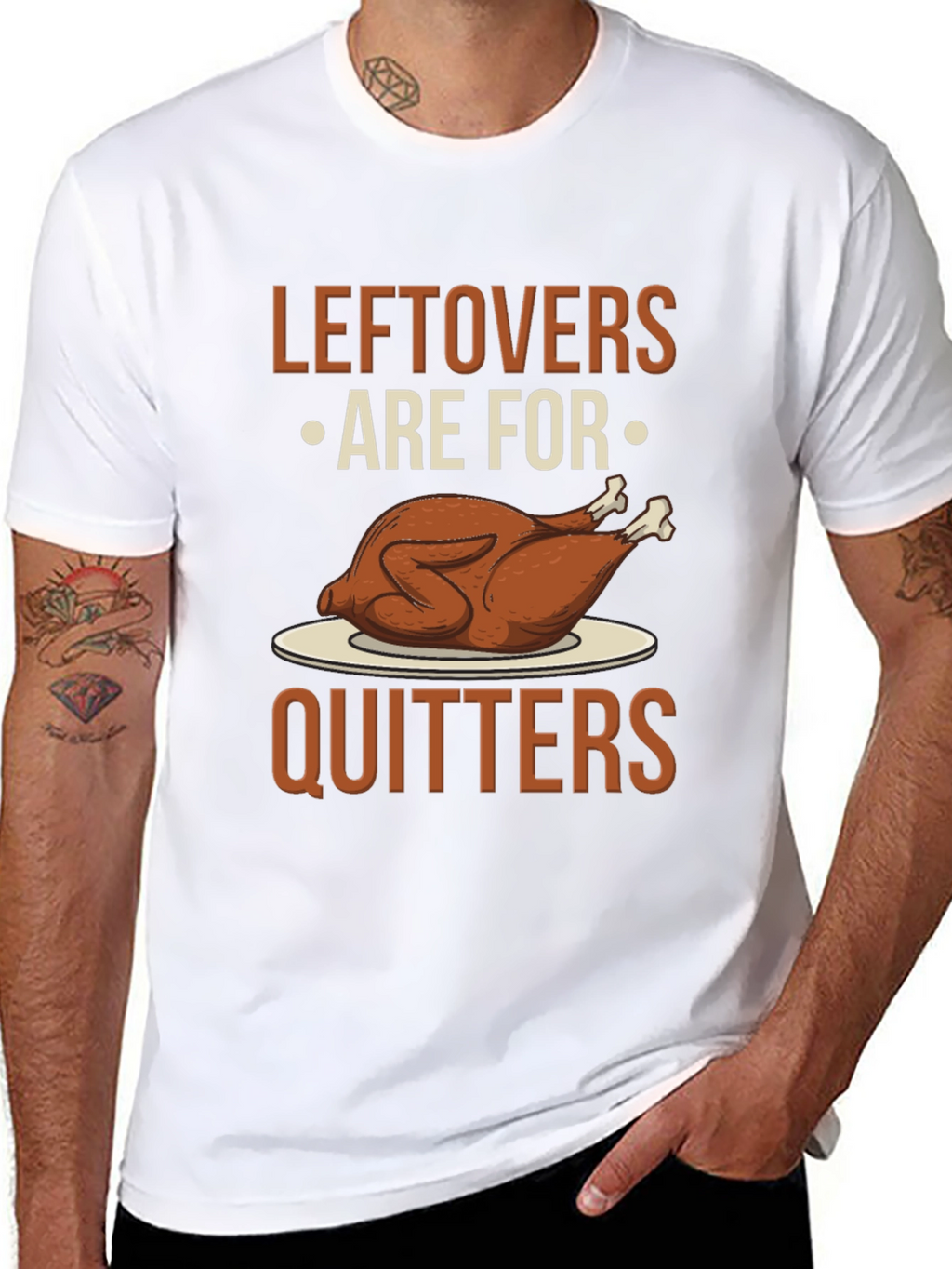Leftovers Are For Quitters Graphic Tee