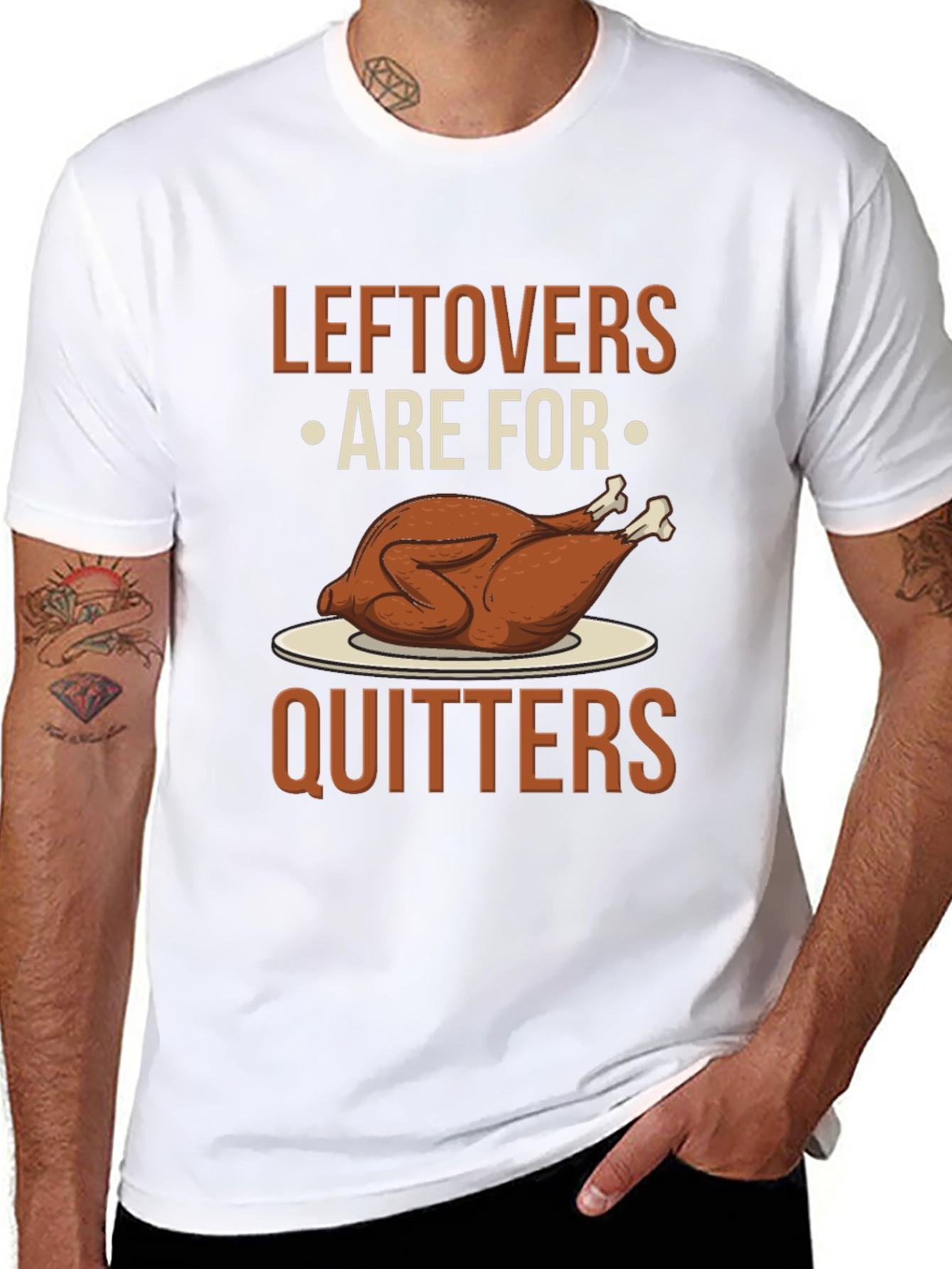 Leftovers Are For Quitters Graphic Tee