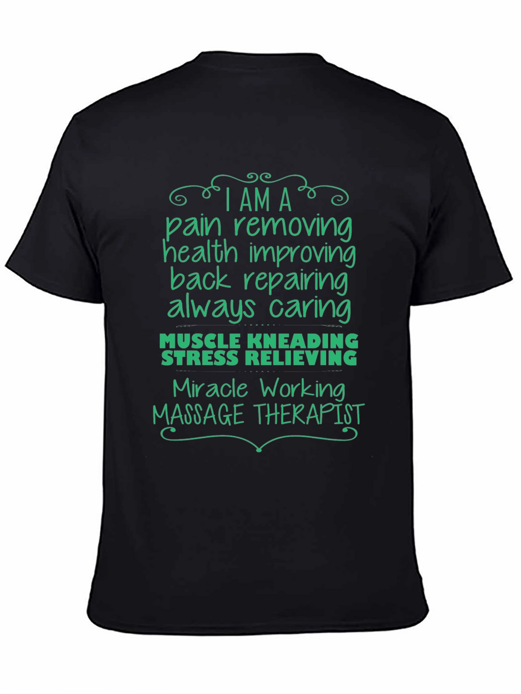 Massage Therapist T-Shirt: Pain Relief & Wellness