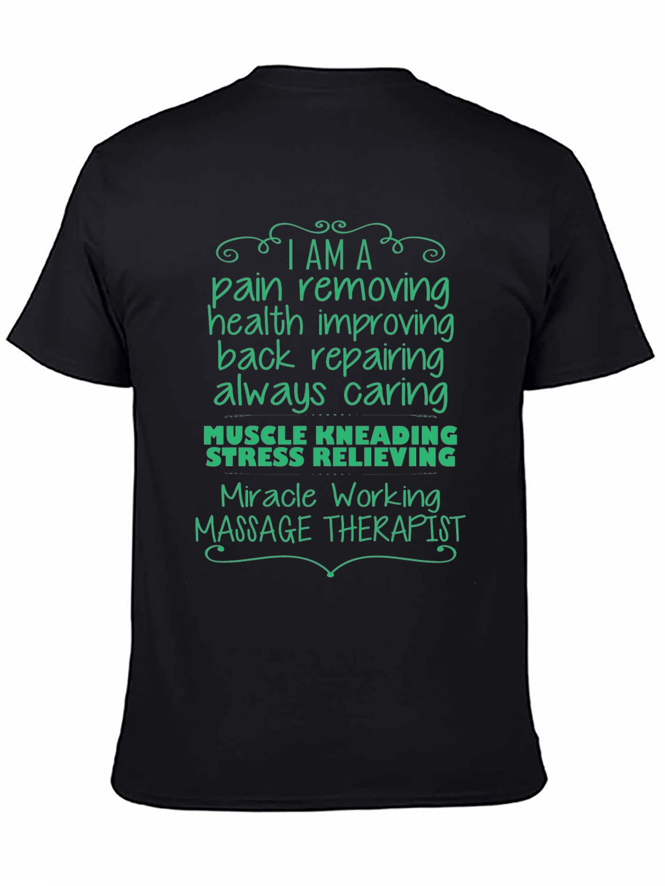 Massage Therapist T-Shirt: Pain Relief & Wellness