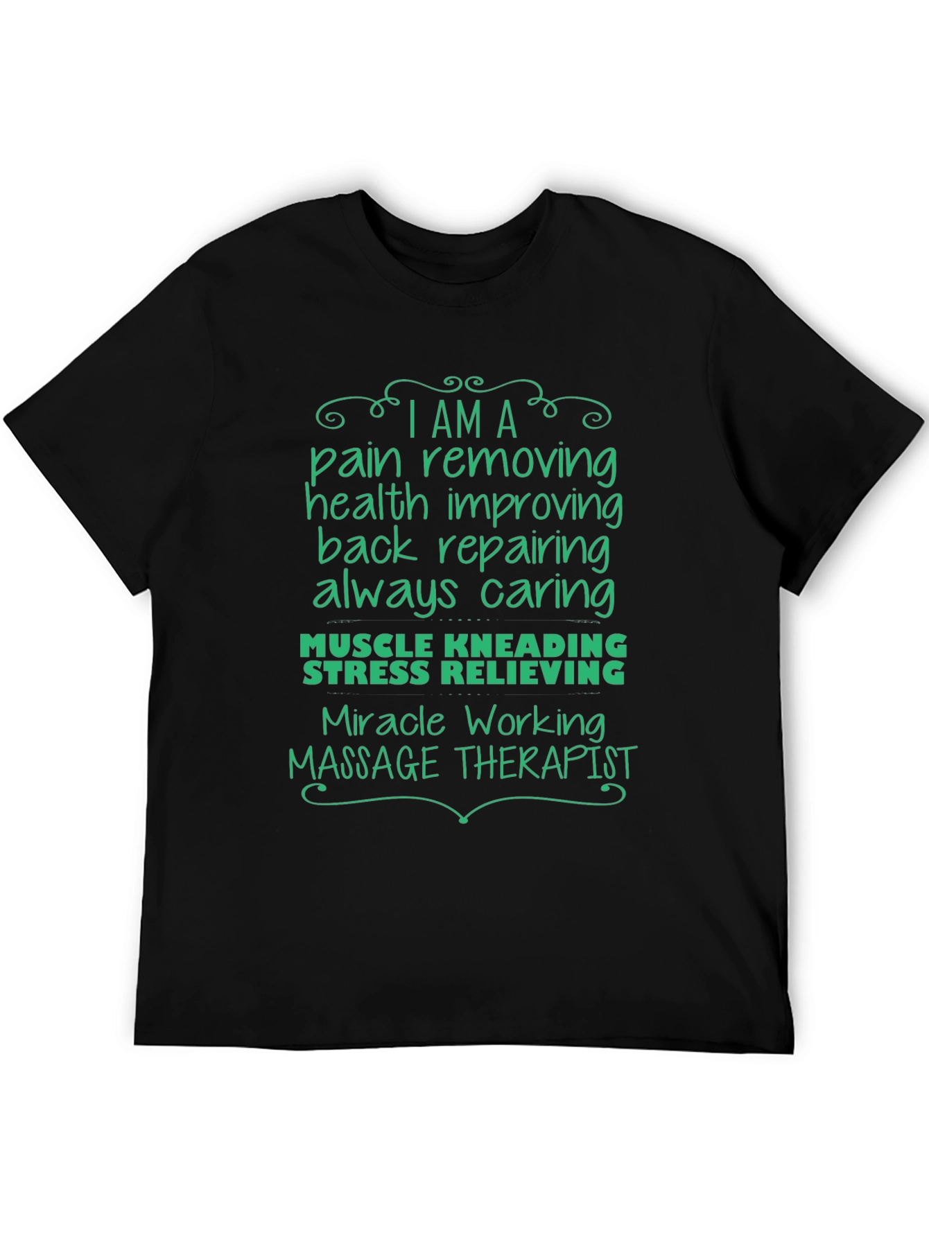 Massage Therapist T-Shirt: Pain Relief & Wellness