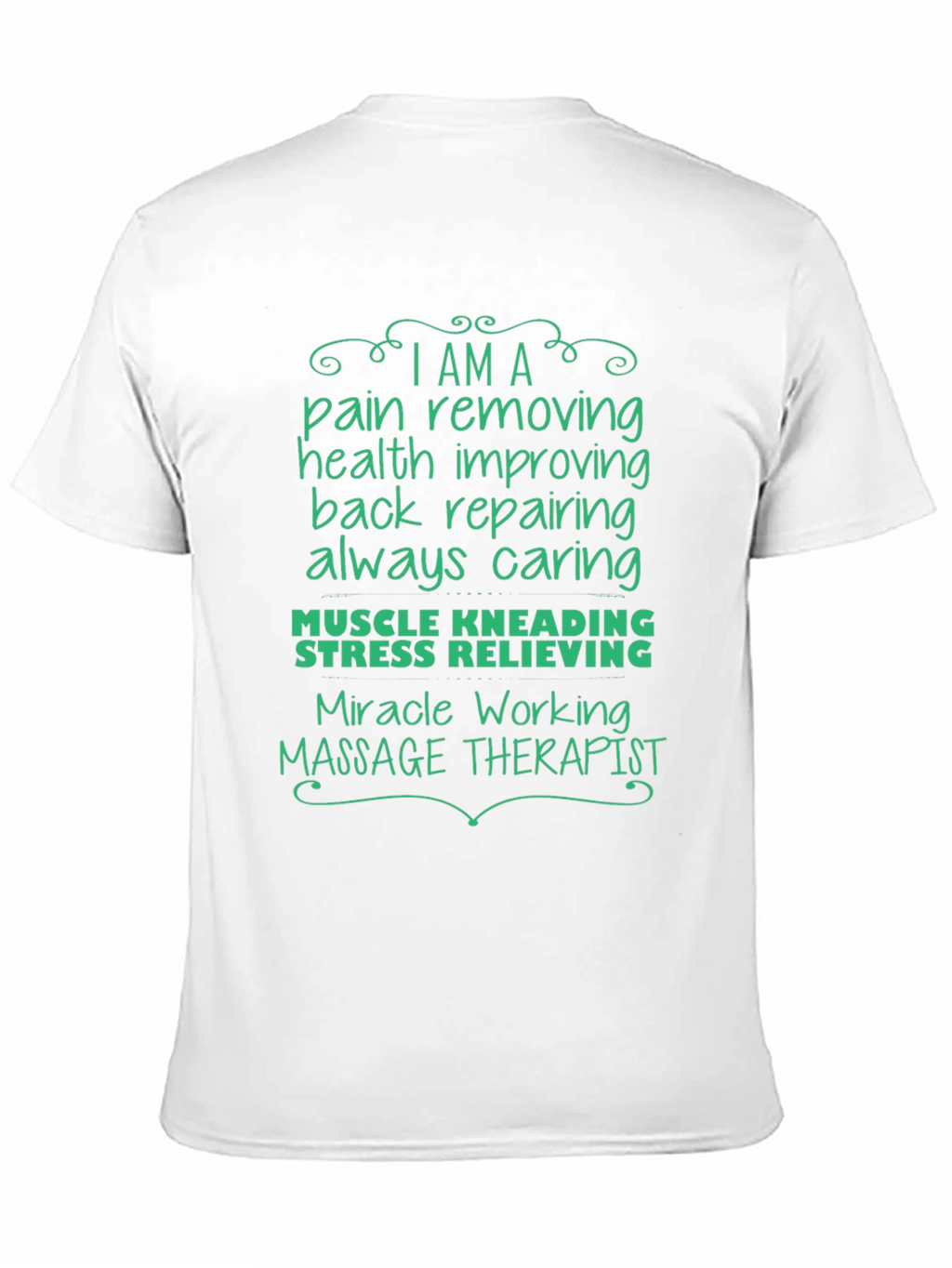 Massage Therapist T-Shirt: Pain Relief & Wellness