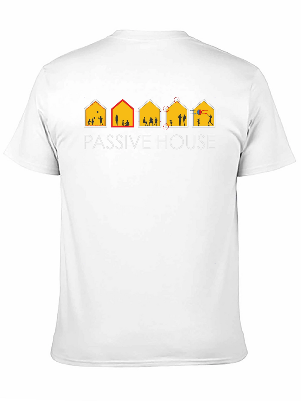 Passive House Black T-Shirt