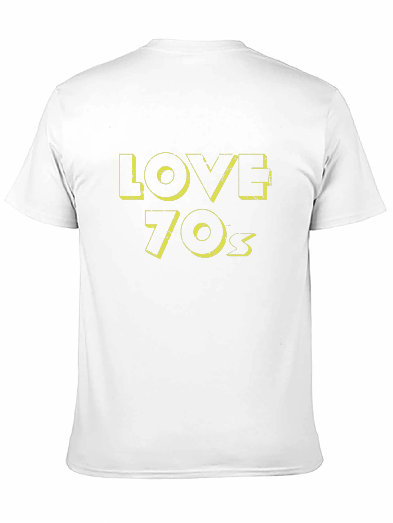 Retro Love 70s Black Graphic Tee
