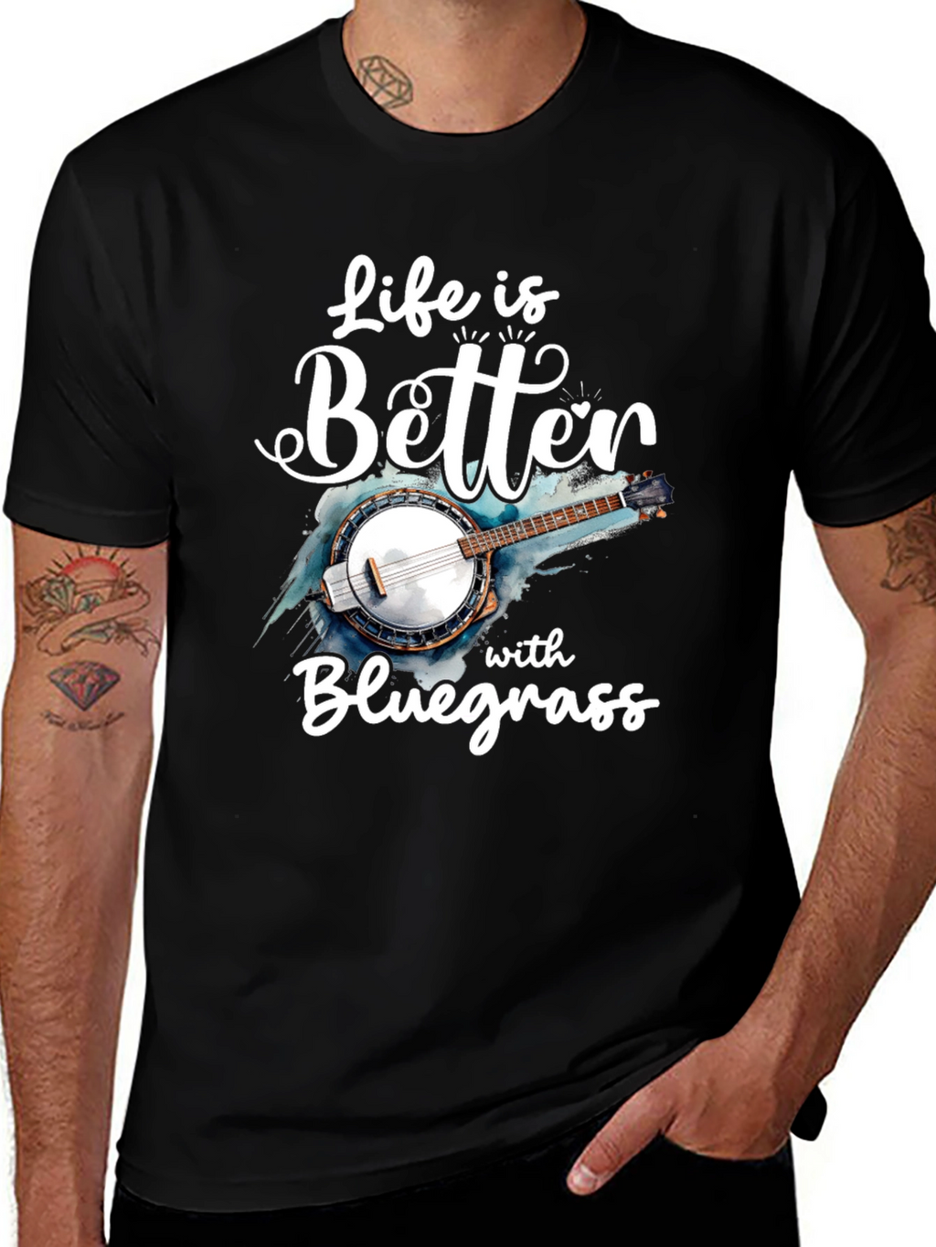 Life is Better with Bluegrass T-Shirt