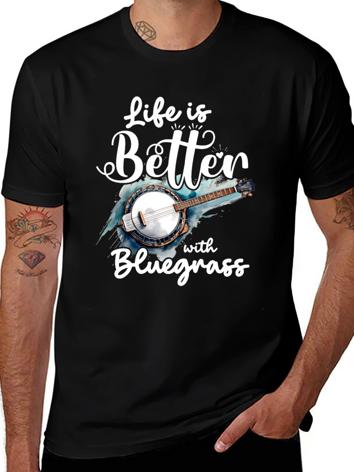 Life is Better with Bluegrass T-Shirt