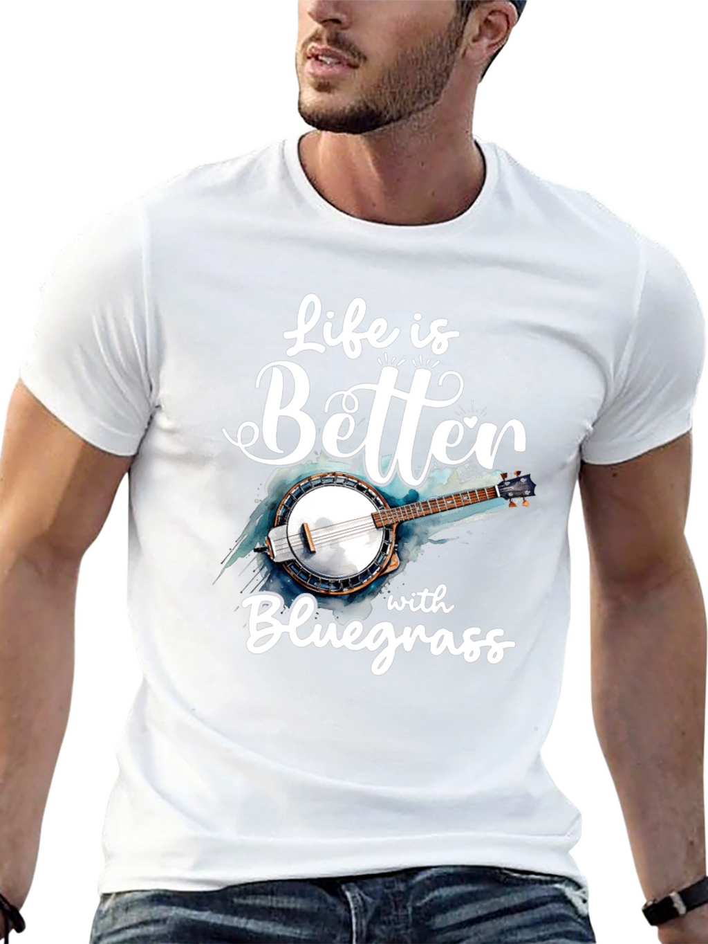 Life is Better with Bluegrass T-Shirt