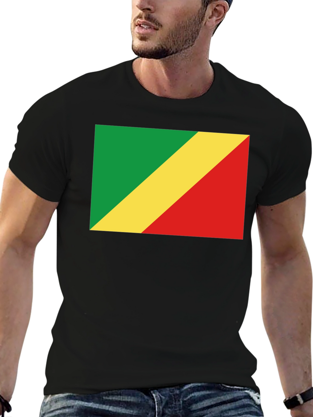 Congo Flag T-Shirt - Stylish & Patriotic