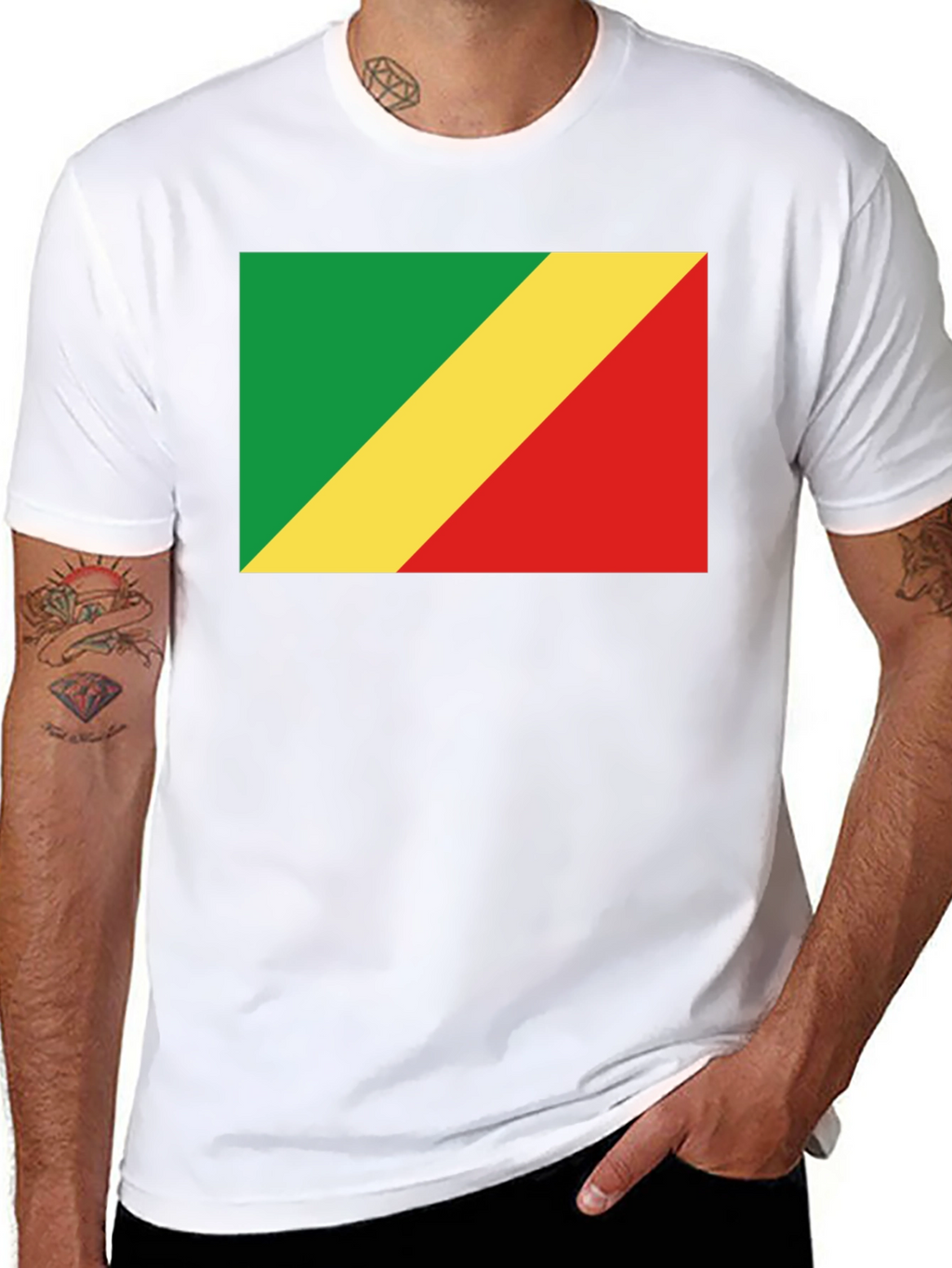 Congo Flag T-Shirt - Stylish & Patriotic