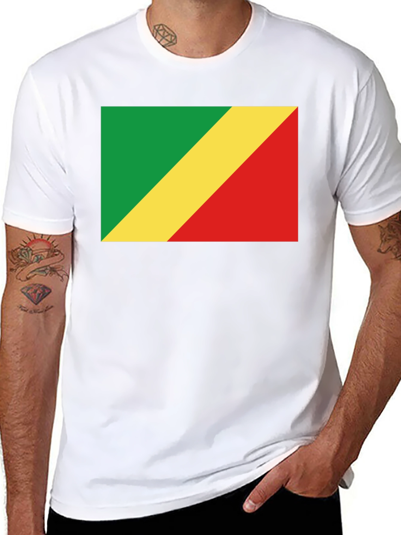 Congo Flag T-Shirt - Stylish & Patriotic