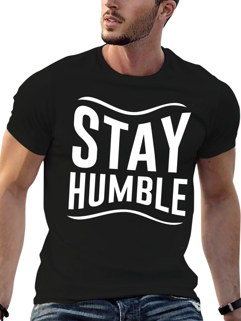 Stay Humble T-Shirt - Mens Graphic Tee